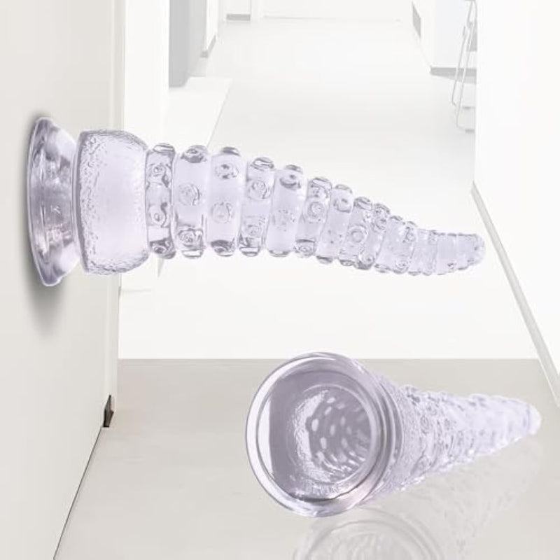 Tentacle Dildo 7In. Adult Sex Toys Realistic Monster Dildo Prostate Massager For Women Men Adult Sex Play?Transparent?