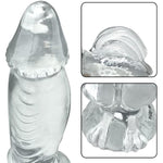 Monster Dildo Fantasy Anal Butt Plug With Suction Cup Huge Realistic Dildo With 2 Big Knots G Spot Stimulator Tpe Anal Sex Toys For Women Men Gay And Couple (Xl)