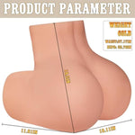59Lb Life Size Big Ass Sex Doll For Men,Realistic Sex Dolls Pocket Pussy Stroker With Vagina & Tight Anal For Male Masturbation,Bbw Sex Doll Big Booty Love Toy Torso For Doggy Style