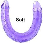 18 * 1.7" Double-Headed Thick Giant Dildo, Extra Long Realistic Dildo, Huge Flexible Fat Penis G-Spot/Anal,Double-Sided Xxl Wide Adult Sex Toy With Vein And Glans,Suitable For Women/Men/Lesbians