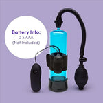 Pumped Up 7 Function Vibrating Male Pump - Soft Plastic - Latex & Phthalate Free