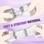 Manual Sucking Extrusion Male Masturbator - Pocket Pussy Sleeve Stroker With 12 Big Granulated Pleasure Beads For Penis Stimulation,Glans Trainer Stimulator,Blowjob Machine Adult Sex Toys For Men