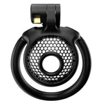 Flat Chastity Device, Comfortable Nylon Resin Negative Chastity Cage, Small Plastic Inverted Chastity Device, Available In 5 Colors (Black)