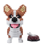 4800 Pcs Corgi Micro Building Blocks Set, DIY Assembly Toy for Kids & Adults