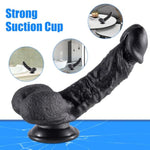 Silicone Realistic Dildo (L) + 15.7Inch Huge Anal Plug
