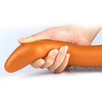 Super Long Liquid Silicone Butt Plug With Strong Suction Cup Waterproof Anal Plugs Prostate Massage Stimulation Anal Trainer Kit For Beginner Advanced Players (M)