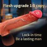 Reusable Penis Sleeve With Cock Ring Sex Toy Penis Extender Penis Enlarger Penis Pump Enlargement Adult Sex Toys For Men Couples