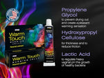 Warm Touch Warming Jelly Lube 2 Fl Oz - Glycol Formula, Warming & Tingling Sensation During Intimacy, Warm Touch Personal Lubricant, Men, Women and Couples Made in The USA