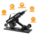 Automatic Sex Machine, 3Xlr Connector Love Machine Adjustable Adult Sex Toys Machine With 6 Attachments For Men And Women