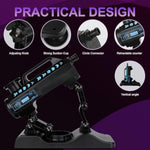 Sex Machine Thrusting Silicone Dildo Sex Toys In Large, Medium And Small Sizes Made Of Body-Safe Material, Suitable For Male Anal Sex, Women And Couples Adult Toys