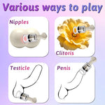 Pussy Pump Set 8 Pcs Clit & Nipple Suckers for Enhanced Sensitivity Women