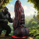 10 Inch Monster Huge Thick Dildo, 3 Inch Diameter Silicone Animal Giant Dildos With Strong Suction Cup For Hands Free Fun, Extra Thick Dildo Large Anal Dildos Anal Sex Toys For G-Spot & Anal Play