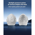Kraken Male Masturbator Egg: Soft Stretchy Disposable Pocket Pussy for Men
