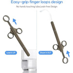 2 Reusable Lube Applicator Enema Douche+Butt Plug