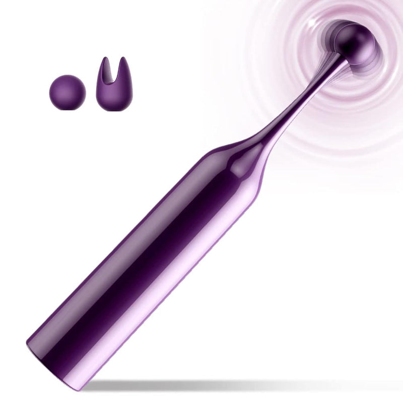 Clitoral Vibrator Sex Stimulator Toy For Women Pleasure, Precision Targeted Nipple Clip Mini Anal Clit Bullet Vibrator With 10 Powerful Vibrations, Rechargeable Quiet Female Adult Toy…