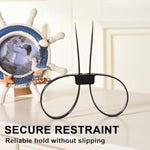 50 Pcs Zip Tie Handcuffs, Heavy Duty Double Locking Zip Ties Hand Cuffs Restraint, Police Nylon Flex Cuffs Law Enforcement, 27.5" Long, 250 Lbs Tensile Strength, Black