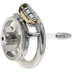 Sex Toys Stainless Steel For Men Bdsm Penis Cage With Urethral Catheter Chastity Cage Chastity Lock Male Metal Beginner Device Penis Ring Prevent Erection Couple Dildo Sex Toys Stimulator