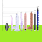 Sex Machine Thrusting Machine With Suction Cup Adapter, 3Xlr Connector Love Machine Dildo Machine With 8 Attachments
