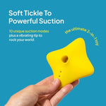 Hello Star Sucker - Clitoral Stimulator With 10 Suction Modes & 10 Vibrating Modes - Body-Safe Silicone - Waterproof & Rechargeable - Adult Sex Toy For Women