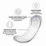Maxi Pads For Periods- Thick, Super Absorbency, Unscented, 48 Count, 1 Pack