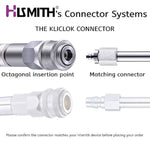 Premium Silicone Dildo for Kliclok System Sex Machines - 8.5 Inches Total Length, 2.5 Diameter