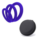 Penis Ring Male Sex Toy, Cock Ring Penis Extension Sex Toys For Men Erection Enhancing, 3 Sizes Silicone Cockring Penis Rings Sex Stimulation Device, Adult Sex Toys For Men Couples Pleasure