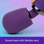Wand Vibrator for Women | Silicone Wand Massager Clitoral Stimulator | 5 Patterns & 10 Intensities | Rechargeable Vibrating Dildo Personal Massager Adult Sex Toys for Women & Couples