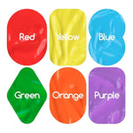Washable Finger Paints: 6 Vibrant Colors x 60ml Bright Non-Toxic Paint Set for Kids