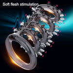 Silicone Penis Ring For Longer Harder Stronger Erections Sexual Stimulation Device For Men, Better Sex Erection Enhancing Premium Adult Sex Toys, Gifts For Men/Gay