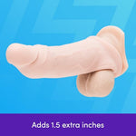 Real Feel Realistic Penis Sleeve Adult Sex Toy for Men, Pink