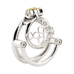 Mens Short Chastity Cages Prevent Escape Design Closed Ring Cock Cage Adult Game Sex Toy S755 (2.17 Inch/ 55Mm)
