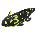 Black & Green Realistic Axolotl Plush Toy 18", Soft Salamander Stuffed Animal, Unique Amphibian Plush, Creative Room Décor, Ideal Presents For Kids Animal Lovers Birthday Christmas