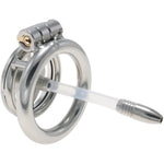 Sex Toys Stainless Steel For Men Bdsm Penis Cage With Urethral Catheter Chastity Cage Chastity Lock Male Metal Beginner Device Penis Ring Prevent Erection Couple Dildo Sex Toys Stimulator