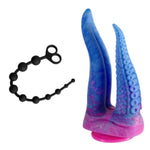 Silicone Anal Bead + Realistic Double-Ended Dildo