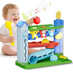 Hammer Toddler Musical Toys, Light-Up Baby Musical Toy For 1-2 Year Old Boys & Girls,Stem Educational Toy With English & Spanish, For Ages 6-9,9-12,12-18,18-24+ Months