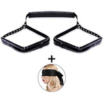 Sm Bondage, Thigh Restraint Sling Legs Binding Puttee Leather Suit Sex Toy