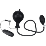 Silicone Butt Plug Vibrating Inflatable Anal Plug Sex Toy Anal Trainer Anal Plug Butt Plug Men'S Anal Toy Anal Trainer For Beginner Sexual Stimulation Device