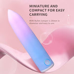 Mini Bullet Vibrator Sex Toys For Women Small Vibrator Soft Silicone Usb Rechargeable Personal Massager With 10 Vibration Modes Nipple Clitoris Massager Couple Sex Toy
