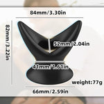 Hollow Anal Plugs For Couples Anal Dilator Silicone Vaginal Stretcher For Female Speculum Peeking For Enema Dialator Anus Adult Sex Toys (M)