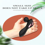 Mini Massager Rechargeable - 9 Speeds 19 Modes - Small Massager Tool For Body Relaxation And Pleasure, Portable Handheld Massager, Black