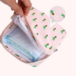 Sanitary Napkin Storage Bags 3Pcs Menstrual Cup Pouches Nursing Pad Holder Tampon Bags Portable Period Bag Feminine Pouch for Girls