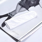 Silk Velvet Masturbation Stockings For Men - Soft Washable Pleasure Sleeve Toy, Hands-Free Adult Intimate Accessories (White)