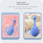 Erotic Clitoral Vibrator Small Clitoral Stimulator G Spot Teaser Masturbator One-Click 10-Frequency Vibrator Life Waterproof Silk Slip-In Liquid Silicone Adult Flirty Sex Toy