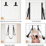 Sex Door Swing Wrist Restraints For Grownups Bedroom Bdsm Sling Soft Seat Adjustable Sex Strap Bondage Toys Spreader Leg Restraint For Couples Gay