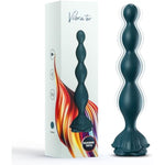 Rose Sex Toy Anal Beads,Vibrating Butt Plug With 9 Modes,Prostate Massager For Women & Men,Waterproof Silicone Rose Toy Sex Stimulator For Adult (Navy Blue)