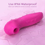 Vibrator Adult Sex Toys for Women, Mute Sex Toys Clit Sucker Sex Bedding