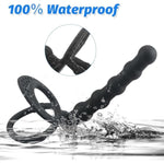 Silicone Anal Beads With Penis Ring,Silicone Anal Plug Strap On Anal Dildo,Anal Training Toys Anal Hook For Anal Play,Double Penetration Anal Sex Toys,Anal Toys For Men Couple Women Pleasures