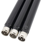 20 Cm Extension Tube Sex Machine Attachment Electric Reciprocating Tools Accessory Adapter With 3 Xlr Connector Diy Rod (20Cm Extension Rod)