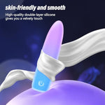 Mini Vibrator Sex Toys, Bullet Vibrators With 10 Vibration Modes Remote Control For G Spot Clitoral Stimulation, Waterproof Soft Silicone Material And Usb Rechargeable, Adult Toys For Women