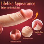 Realistic Dildo, 8.6 Inch Thick Dildo Made of Premium Silicone Dildos